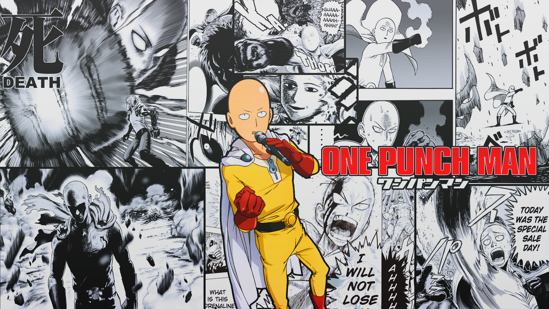 Awesome Saitama (One-Punch Man) free wallpaper ID:345354 for full hd computer