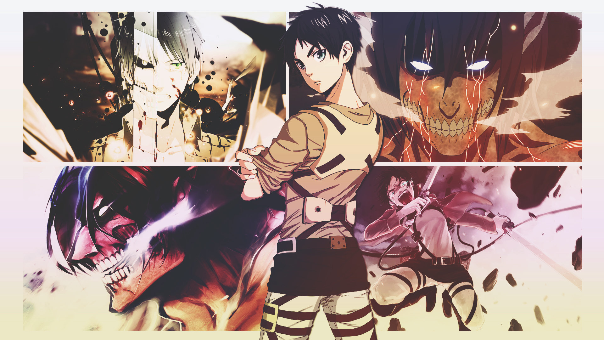 Awesome Eren Yeager free background ID:206433 for full hd 1920x1080 PC