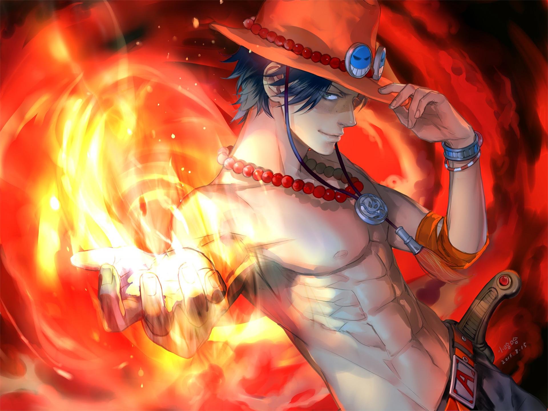 Free Portgas D. Ace high quality wallpaper ID:314284 for hd 1920x1440 PC