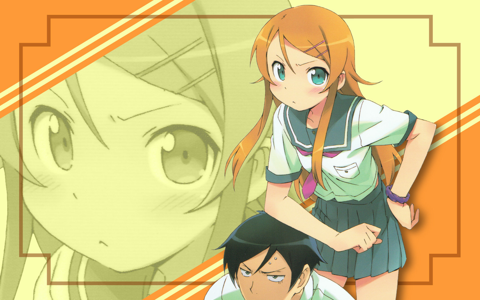 Download hd 1680x1050 Oreimo PC wallpaper ID:9135 for free