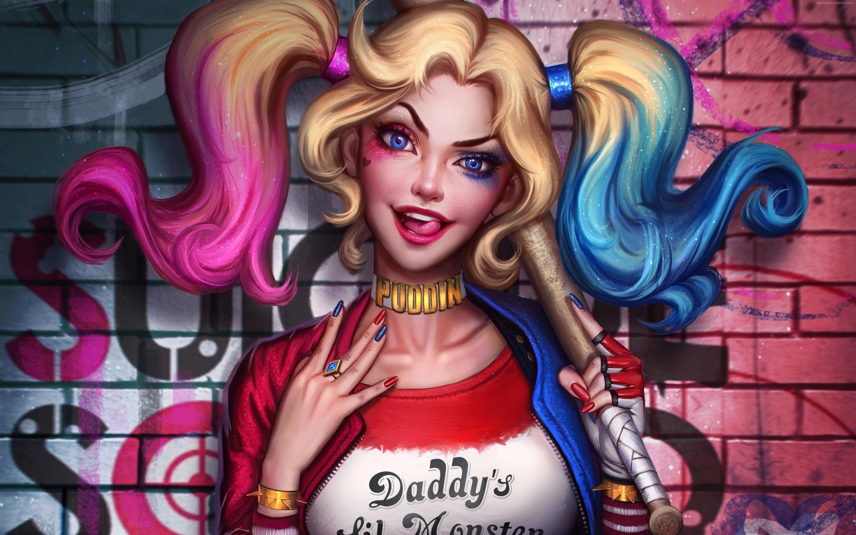 High resolution Harley Quinn hd 1680x1050 background ID:240732 for PC