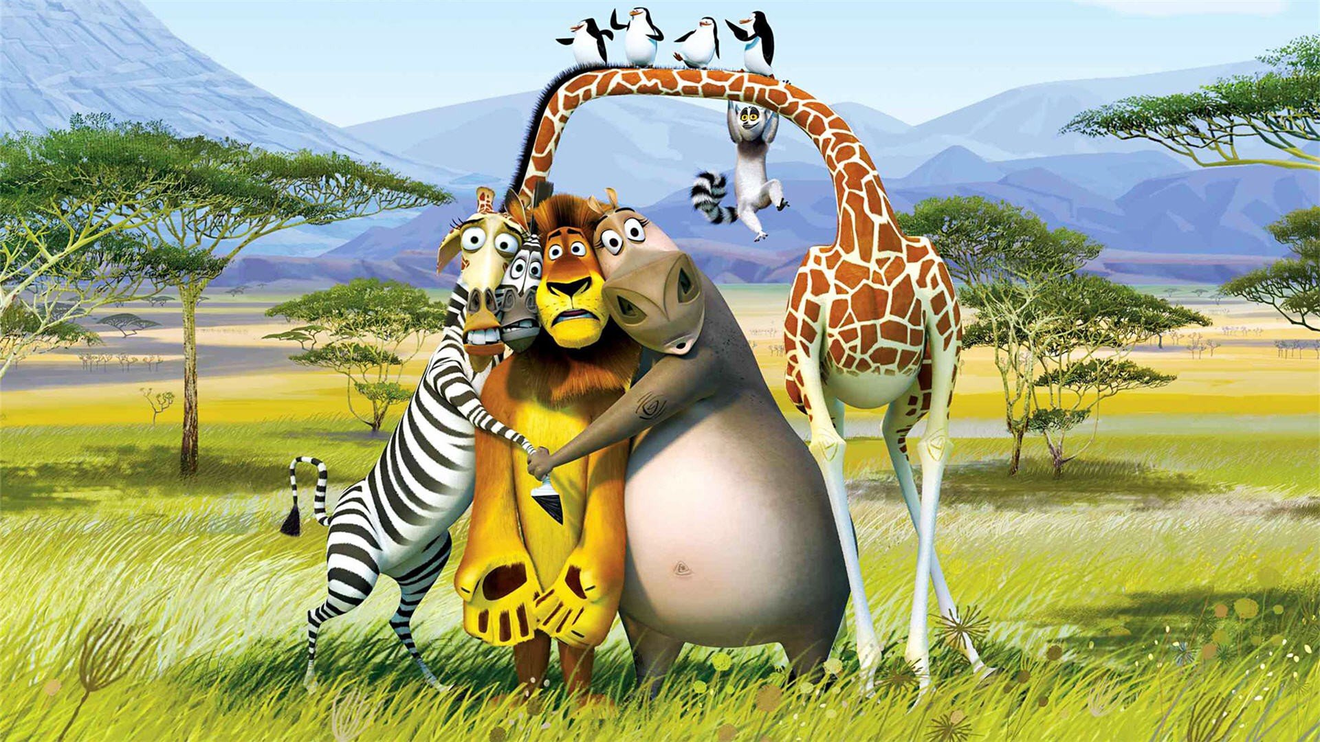 Free download Madagascar: Escape 2 Africa background ID:449016 full hd 1080p for desktop