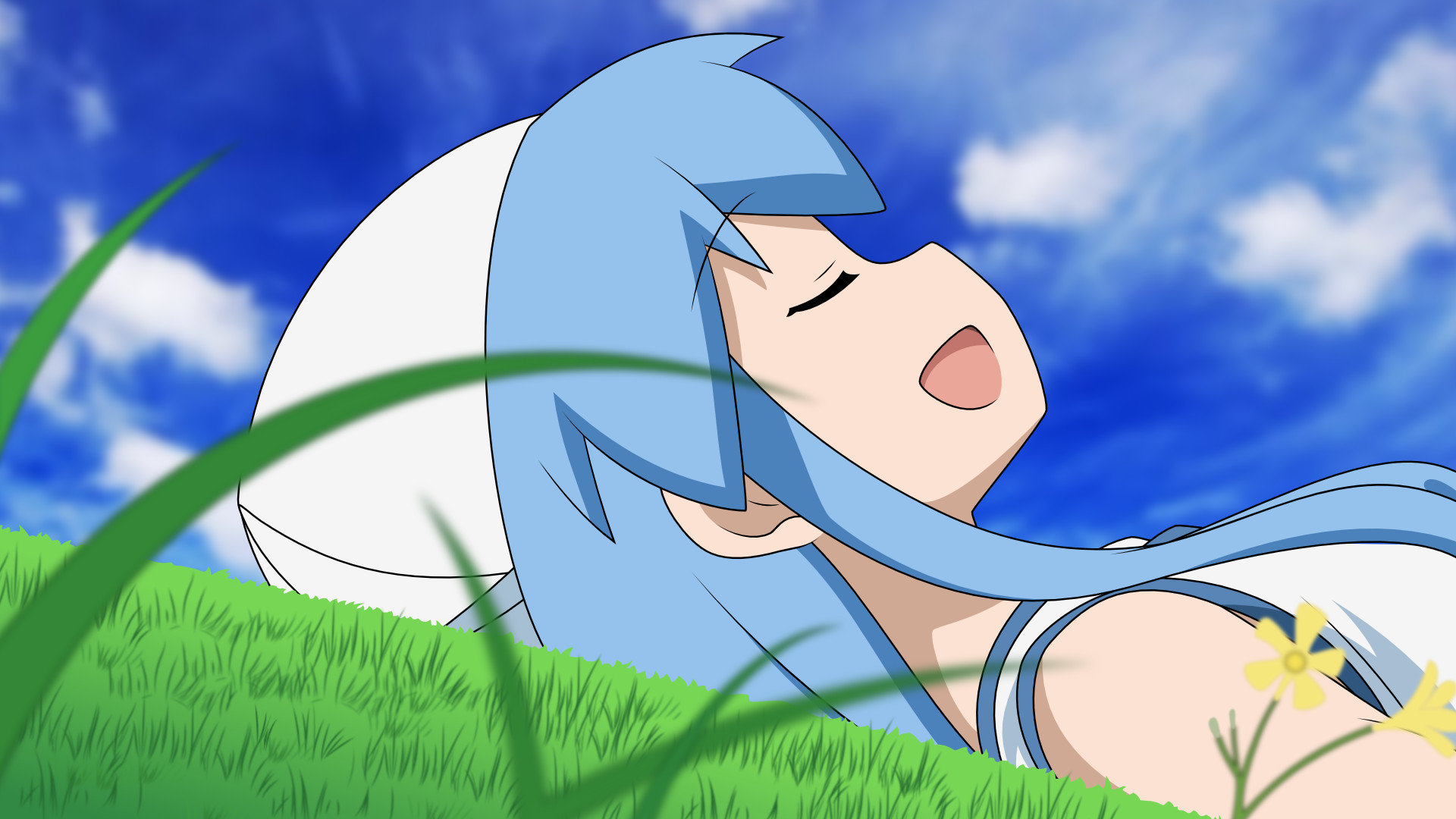 Free download Ika Musume background ID:103159 full hd 1920x1080 for PC
