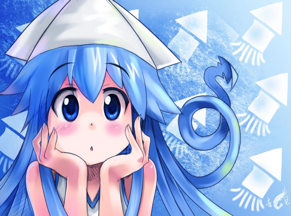 Free Ika Musume high quality background ID:103201 for hd 1120x832 desktop