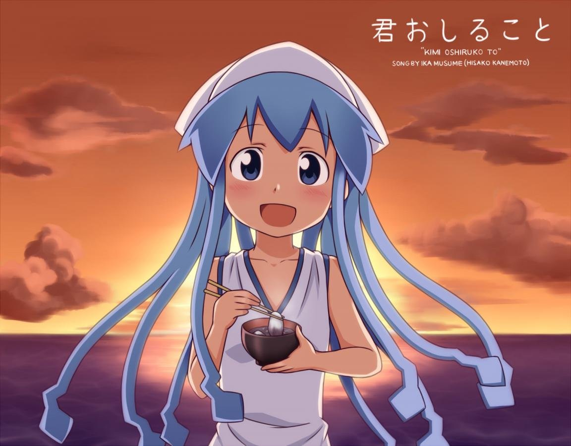 Free Ika Musume high quality background ID:103210 for hd 1152x900 PC