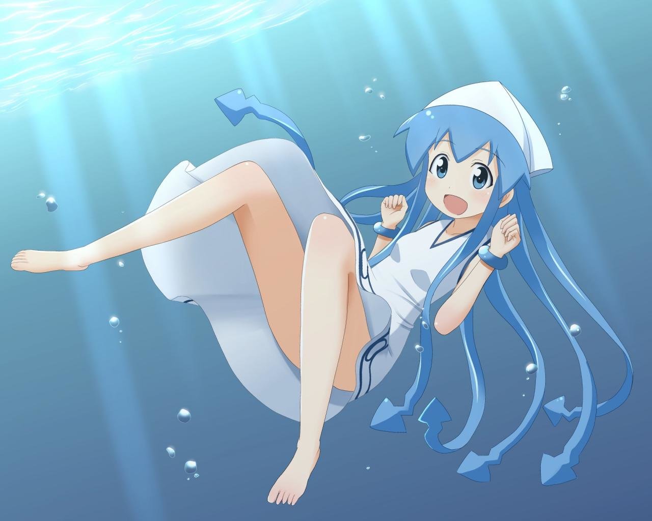 Free Ika Musume high quality background ID:103209 for hd 1280x1024 computer
