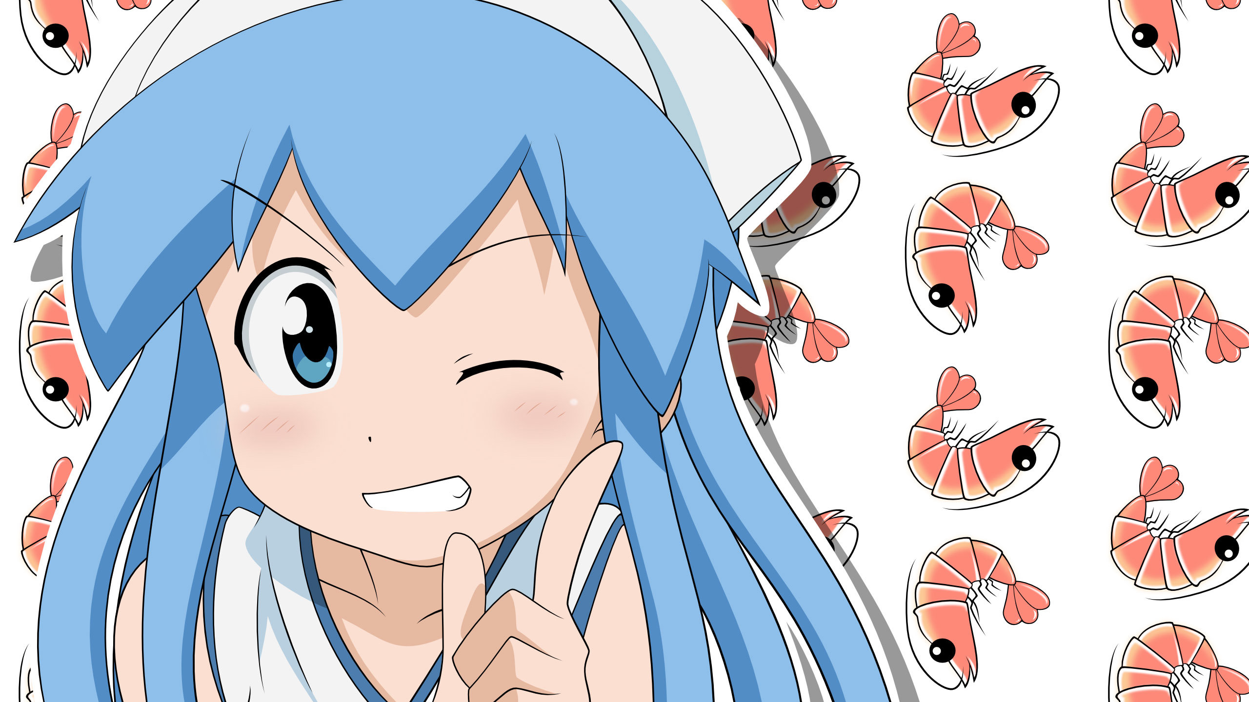 Download hd 2560x1440 Ika Musume PC wallpaper ID:103172 for free