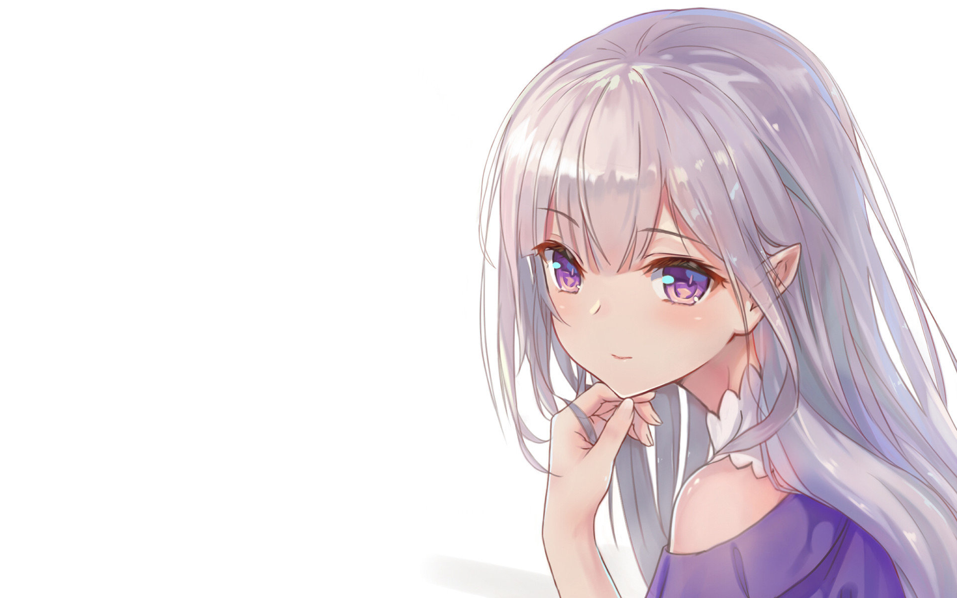 Awesome Emilia (Re:ZERO) free background ID:159293 for hd 1920x1200 computer