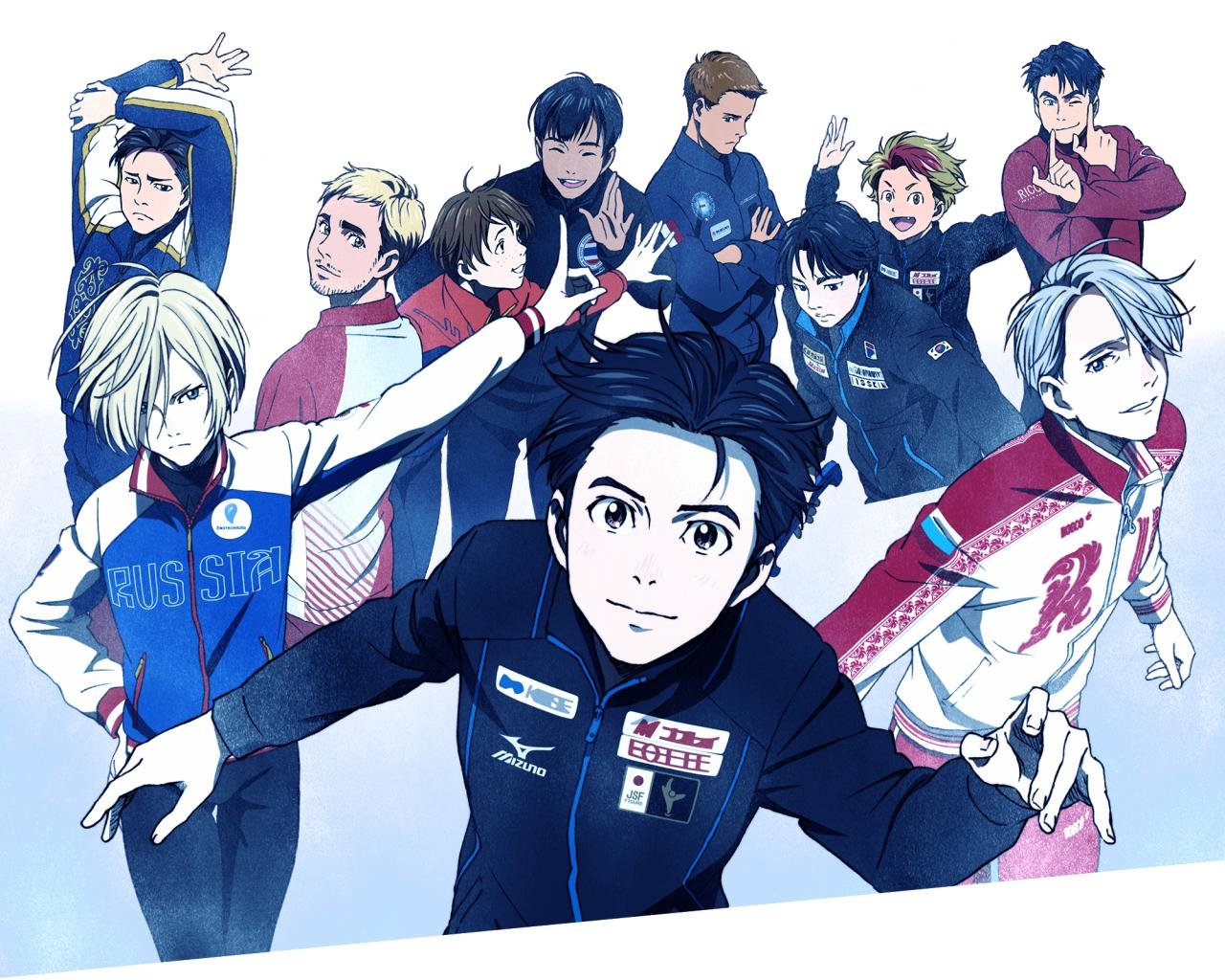 Awesome Yuri! On Ice free background ID:67548 for hd 1280x1024 PC