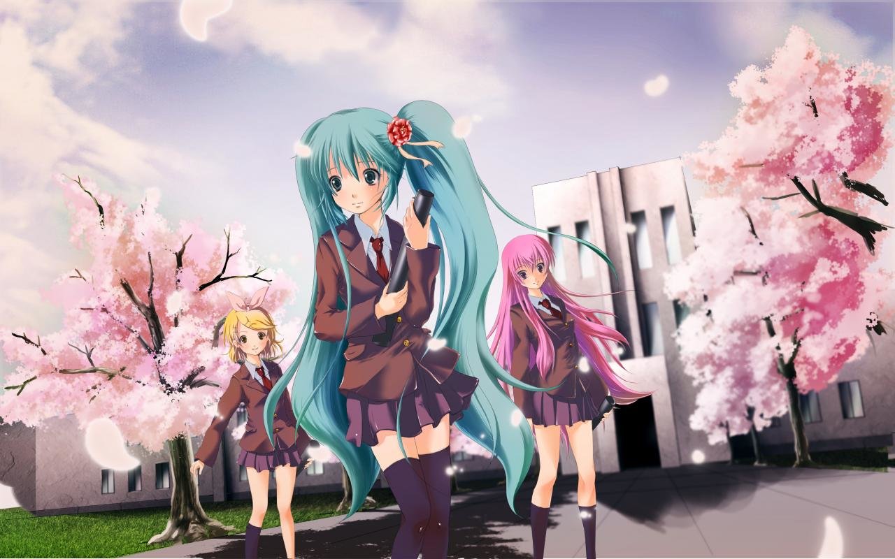 Download hd 1280x800 Vocaloid computer background ID:6371 for free