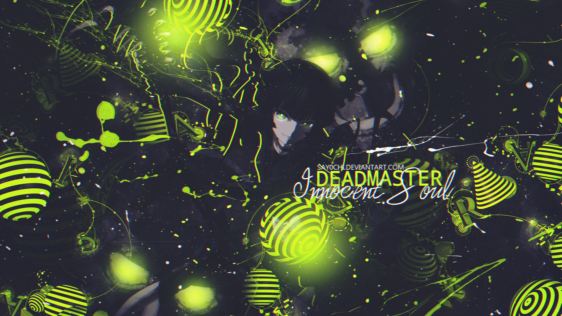 Download hd 1080p Dead Master (Black Rock Shooter) computer wallpaper ID:453921 for free