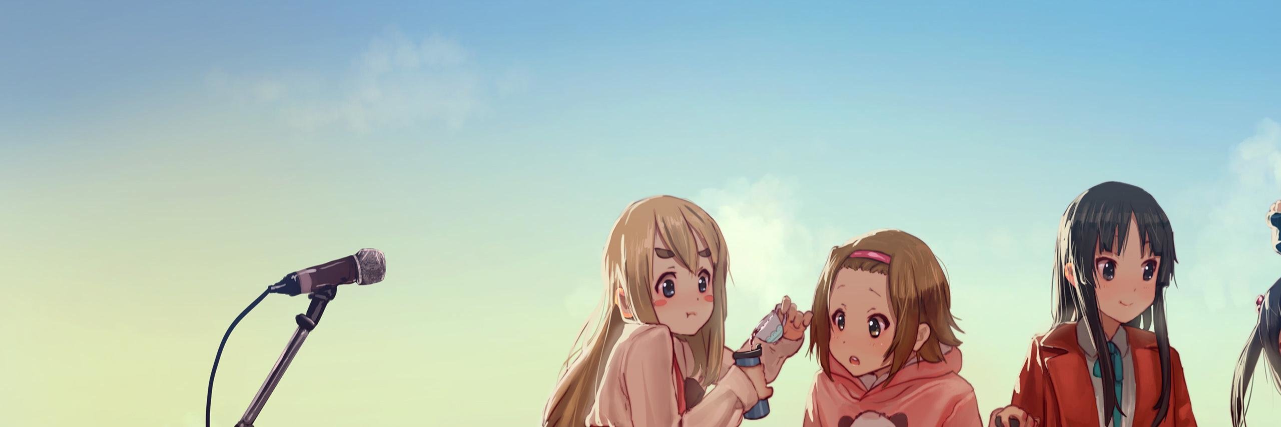 Free K-ON! high quality background ID:212666 for dual screen 2560x854 computer