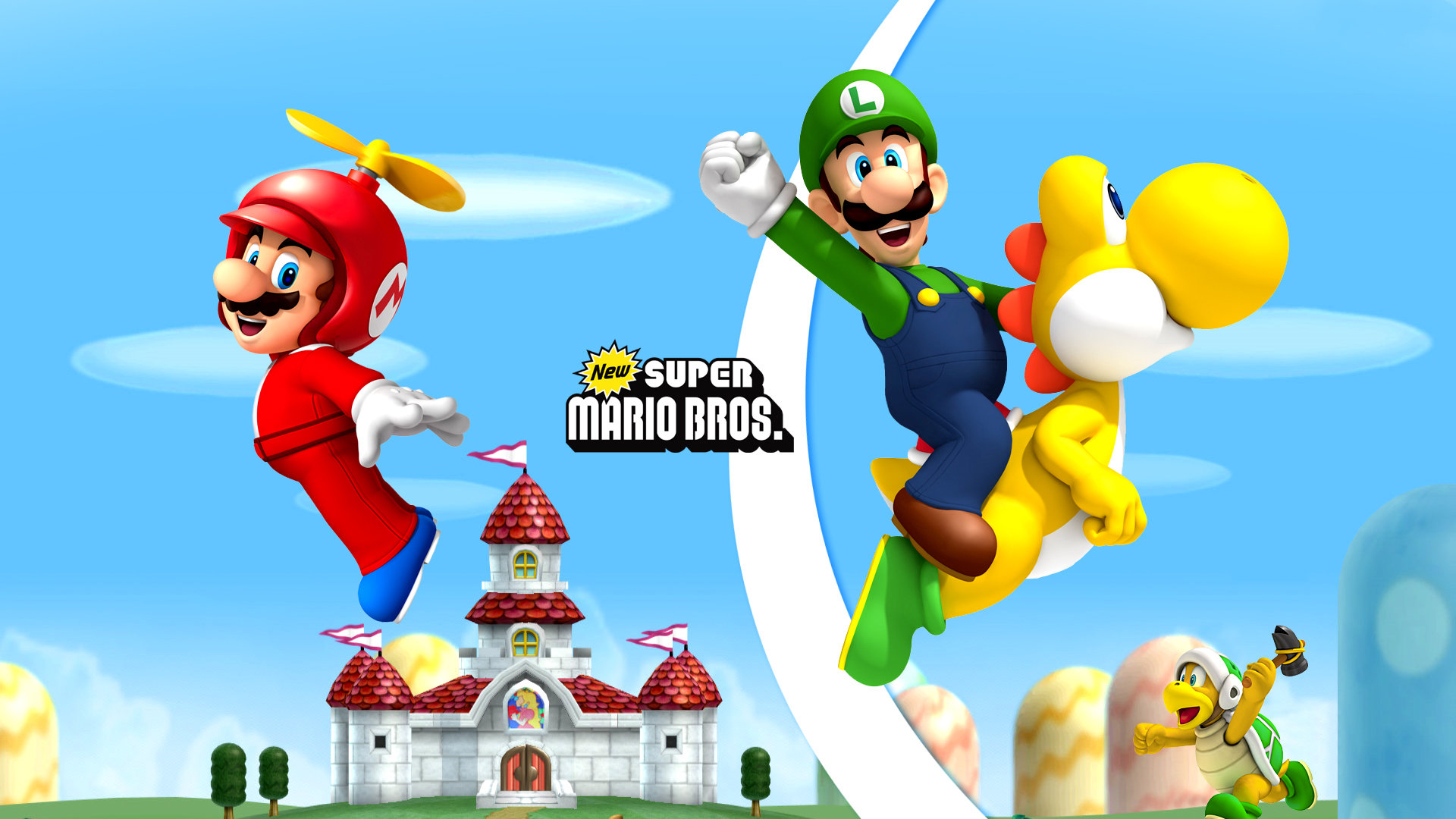 Free New Super Mario Bros. Wii high quality background ID:113199 for 1080p computer