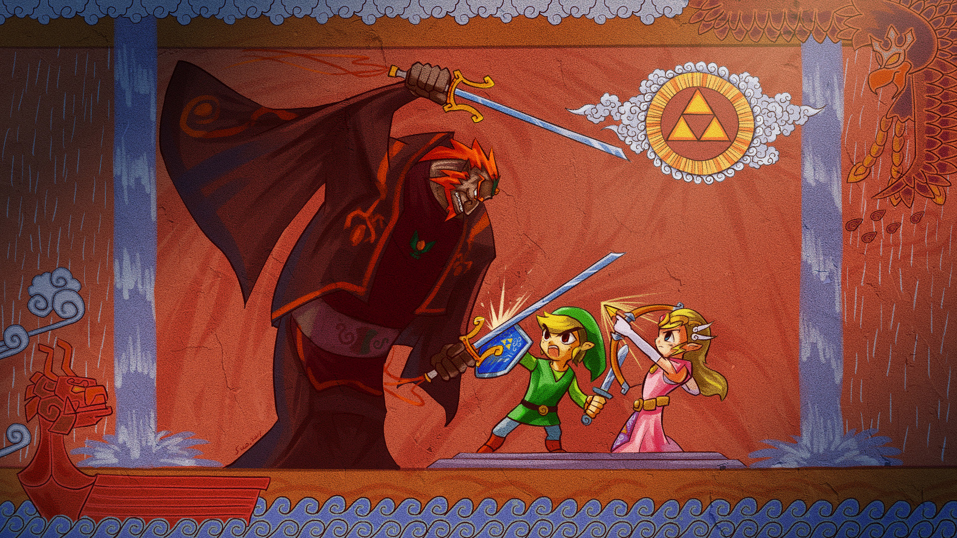 Download full hd 1080p The Legend Of Zelda: The Wind Waker computer background ID:438915 for free