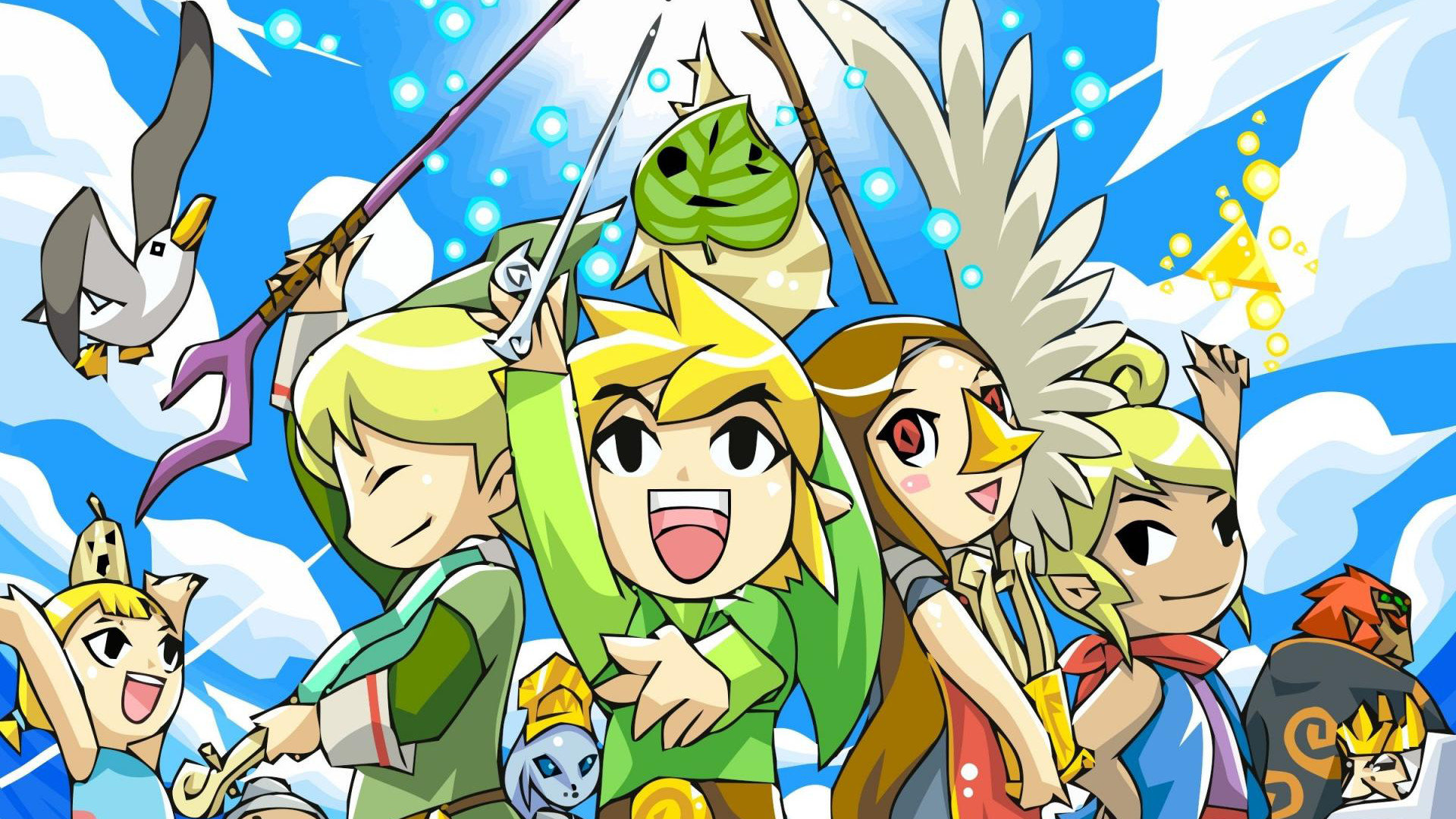 The Legend Of Zelda: The Wind Waker backgrounds HD for desktop.