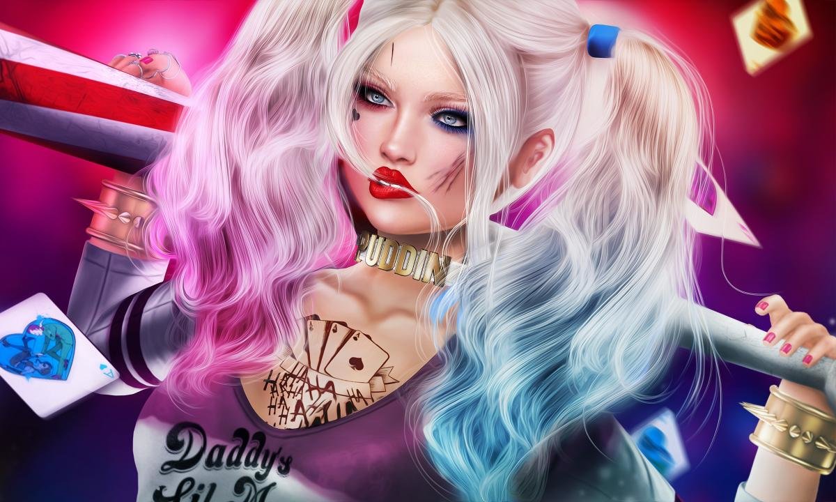 Awesome Harley Quinn free wallpaper ID:240760 for hd 1200x720 computer