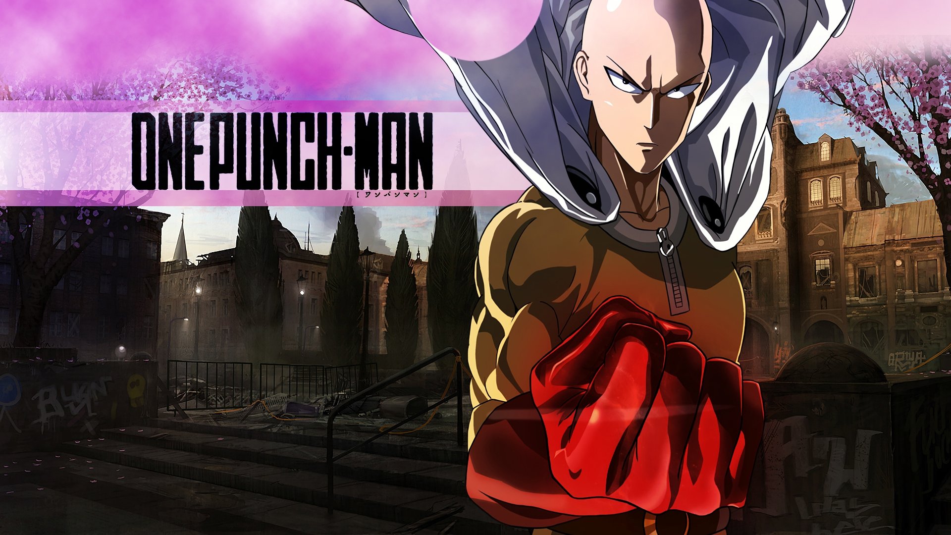 Free Saitama (One-Punch Man) high quality background ID:345501 for hd 1920x1080 computer