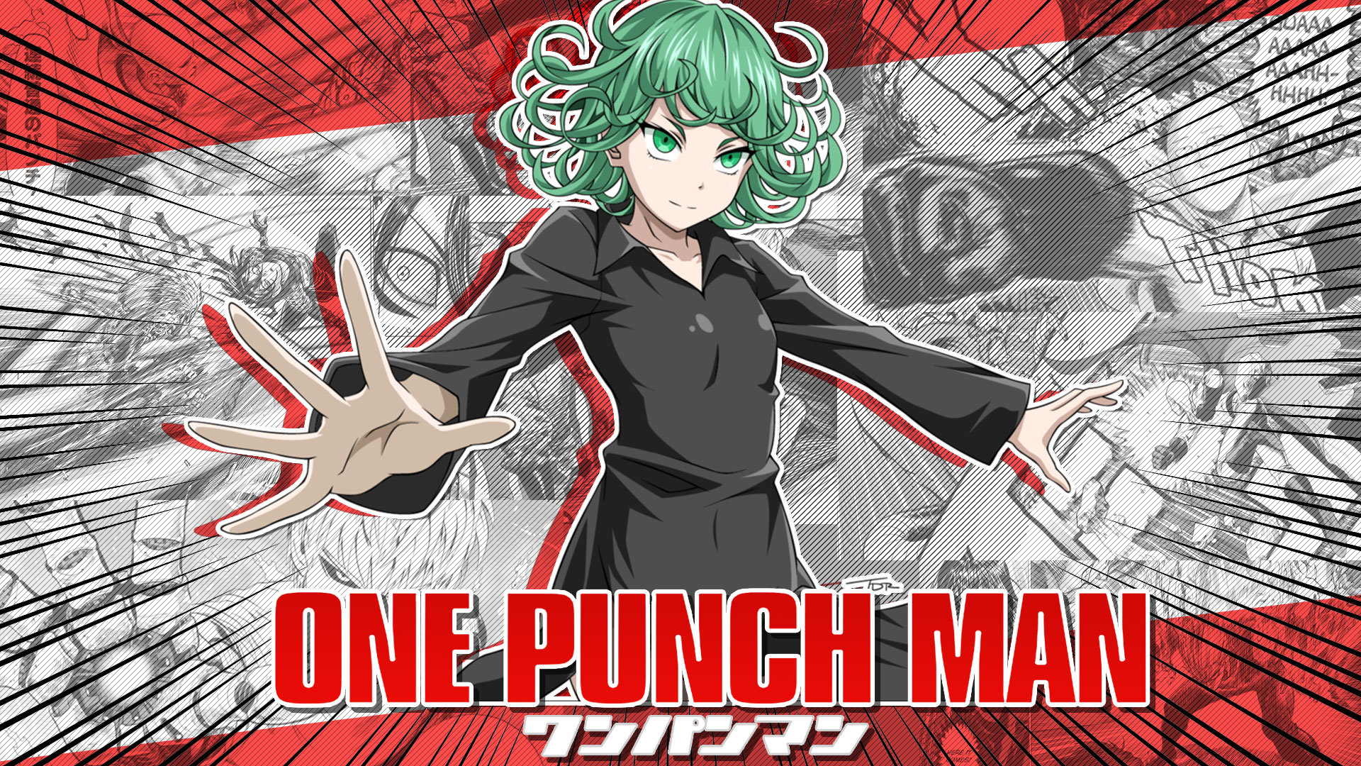 Free Tatsumaki (One-Punch Man) high quality background ID:345430 for hd 1920x1080 PC