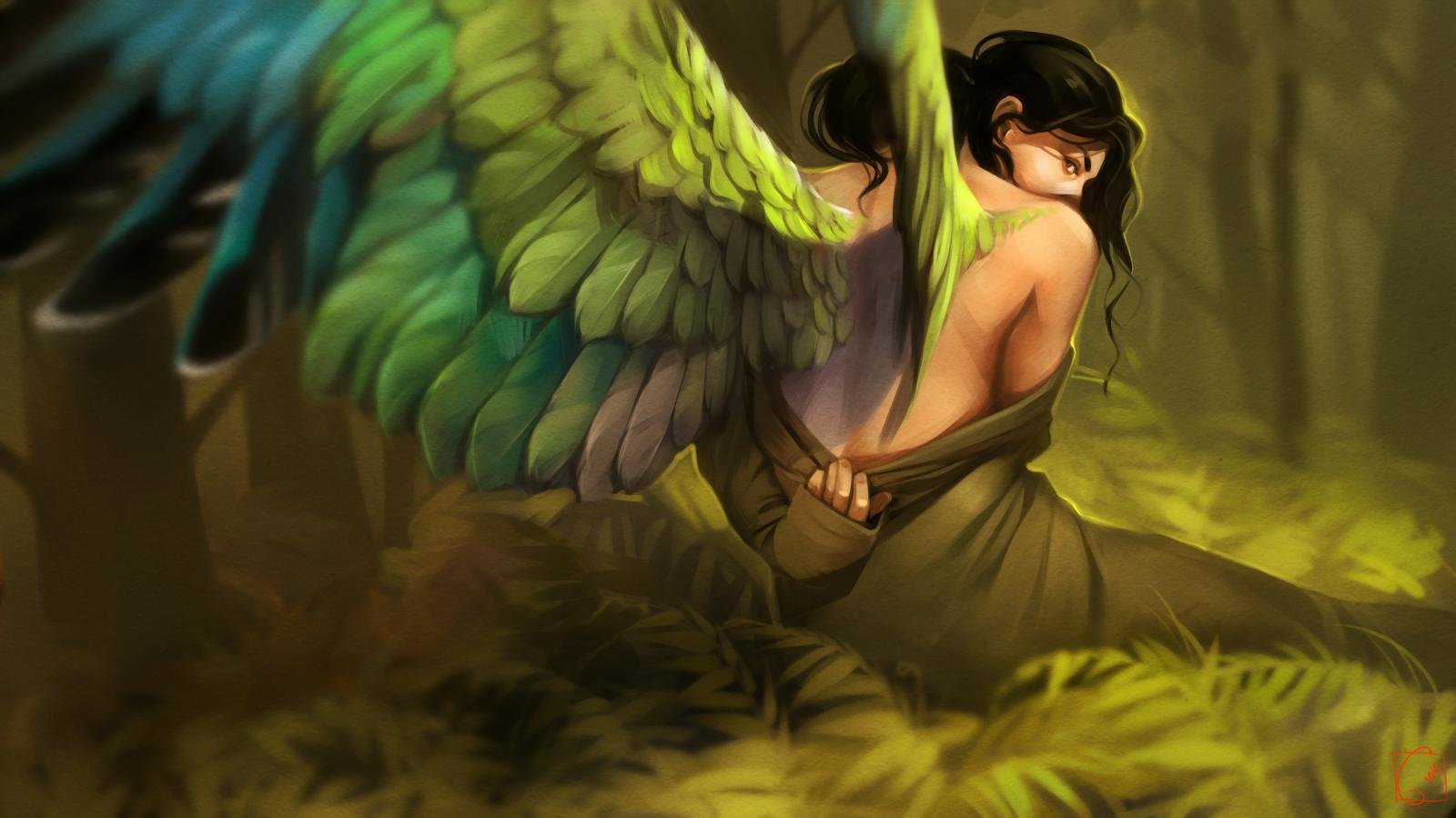 Free download Angel background ID:7660 hd 1600x900 for PC