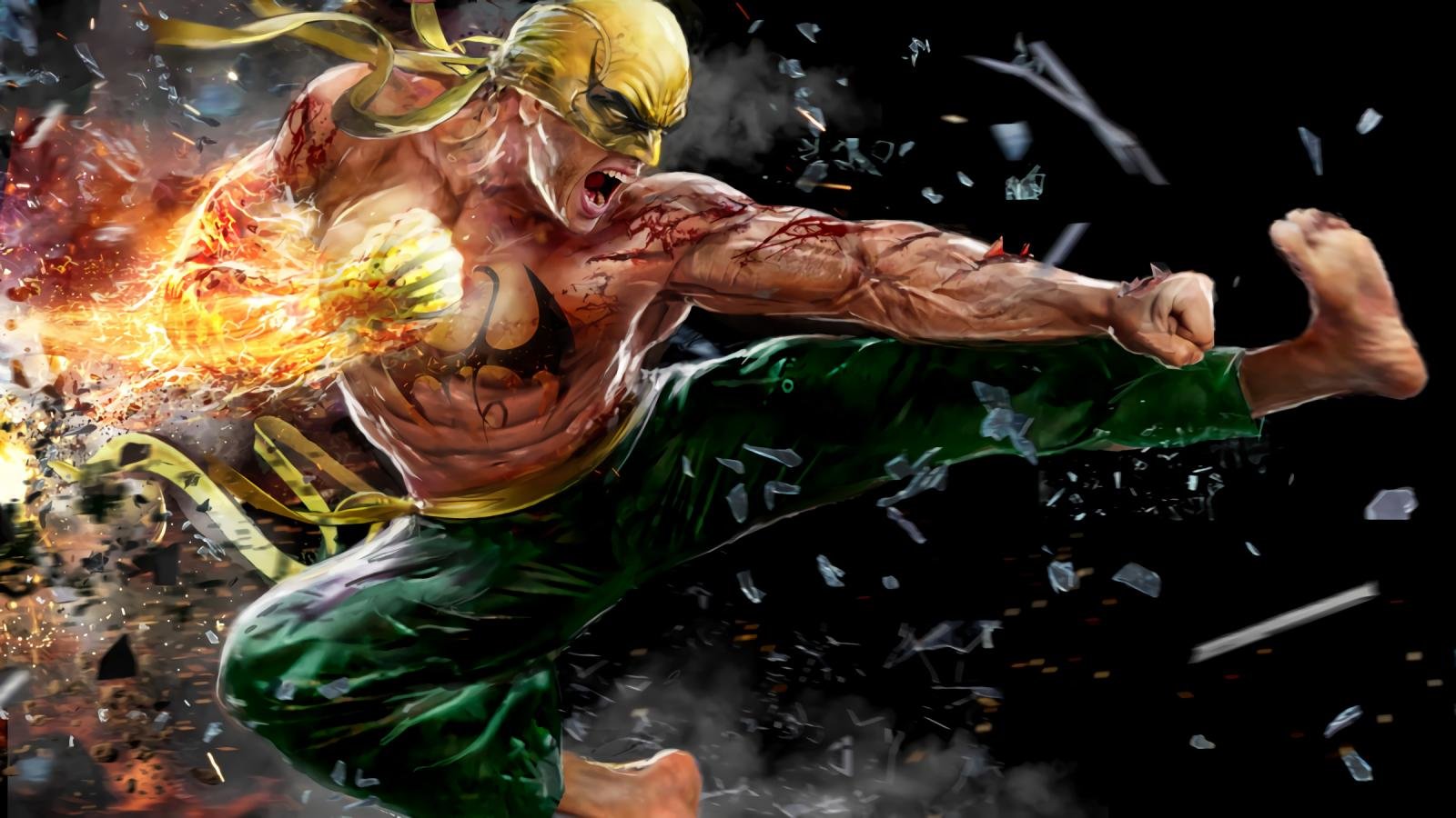 Free Iron Fist high quality background ID:254145 for hd 1600x900 computer