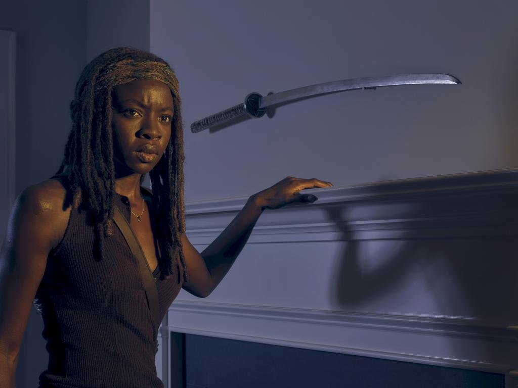Download hd 1024x768 Michonne (The Walking Dead) PC background ID:190657 for free
