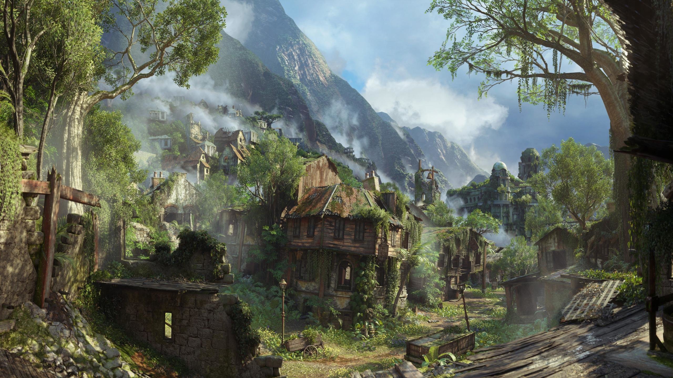 Download hd 2560x1440 Uncharted 4: A Thief's End computer background ID:498202 for free