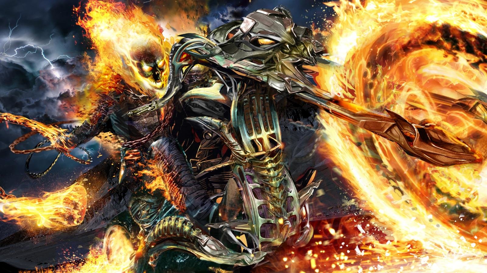 Free download Ghost Rider wallpaper ID:29463 hd 1600x900 for computer