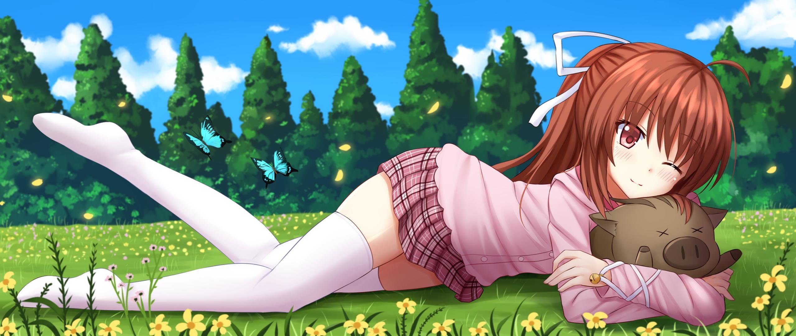 Download hd 2560x1080 Little Busters! desktop background ID:164828 for free