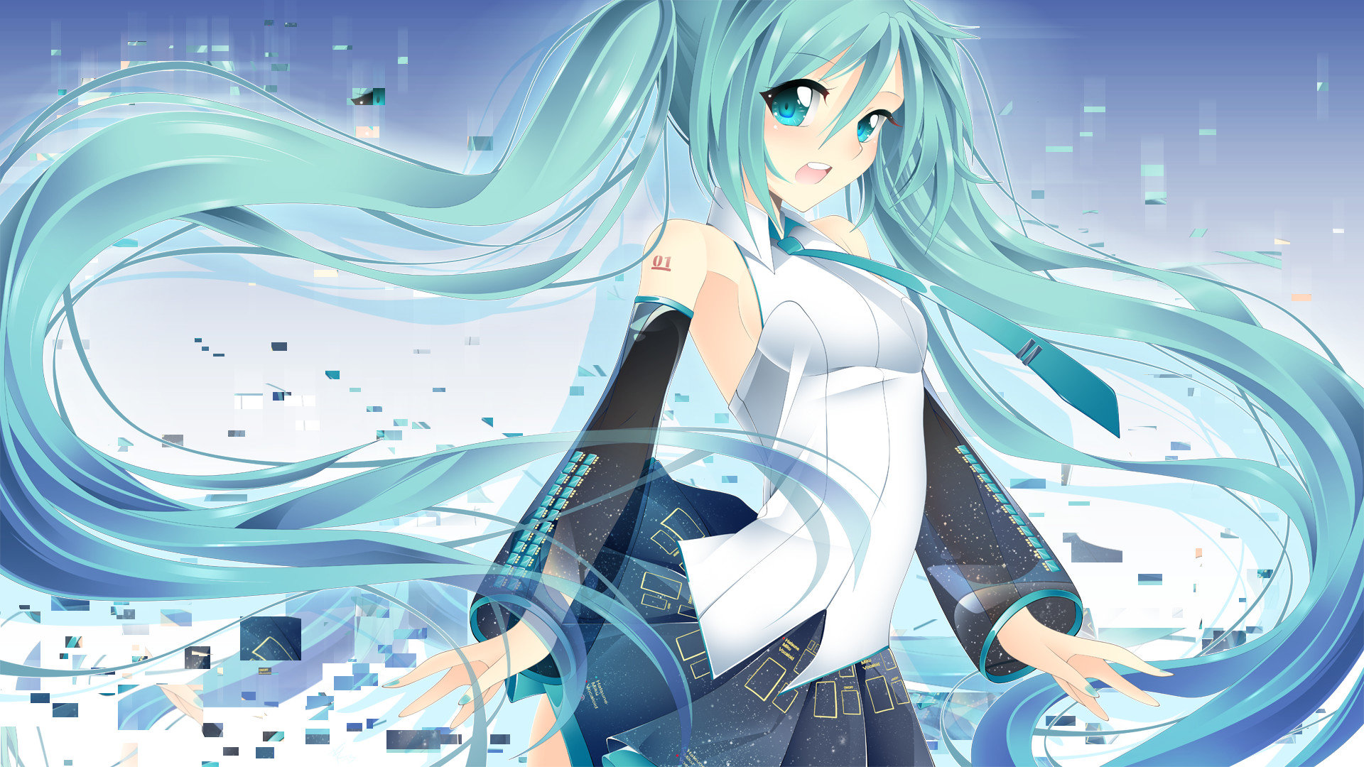 Awesome Hatsune Miku free wallpaper ID:3534 for full hd 1080p computer