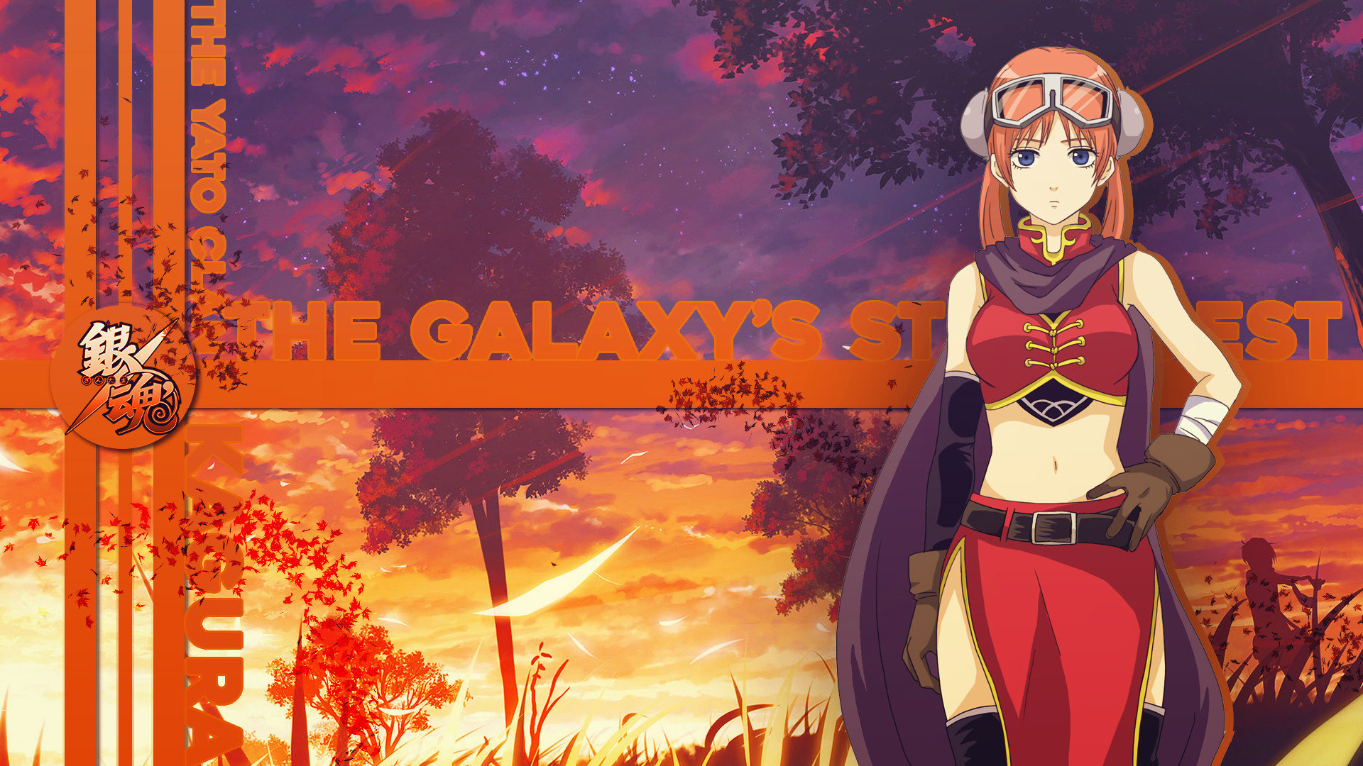 Awesome Kagura (Gintama) free background ID:332185 for full hd 1080p PC
