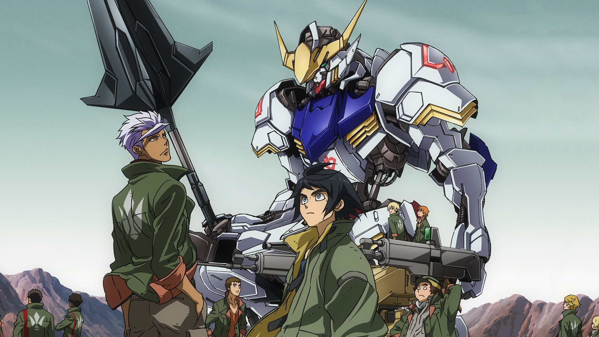 Best Mobile Suit Gundam: Iron-Blooded Orphans wallpaper ID:460268 for High Resolution full hd 1920x1080 computer