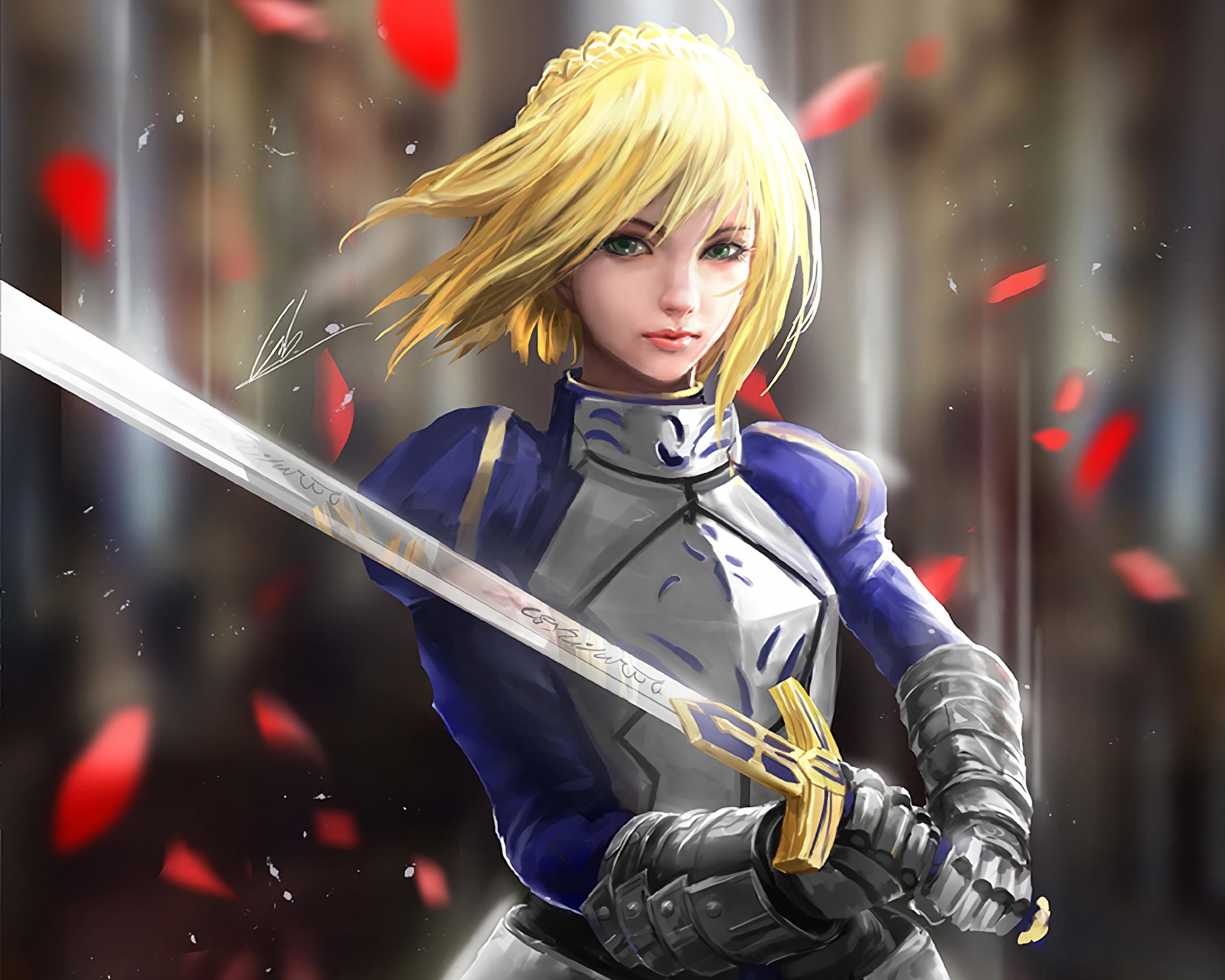 Awesome Saber (Fate Series) free wallpaper ID:469048 for hd 2560x2048 computer