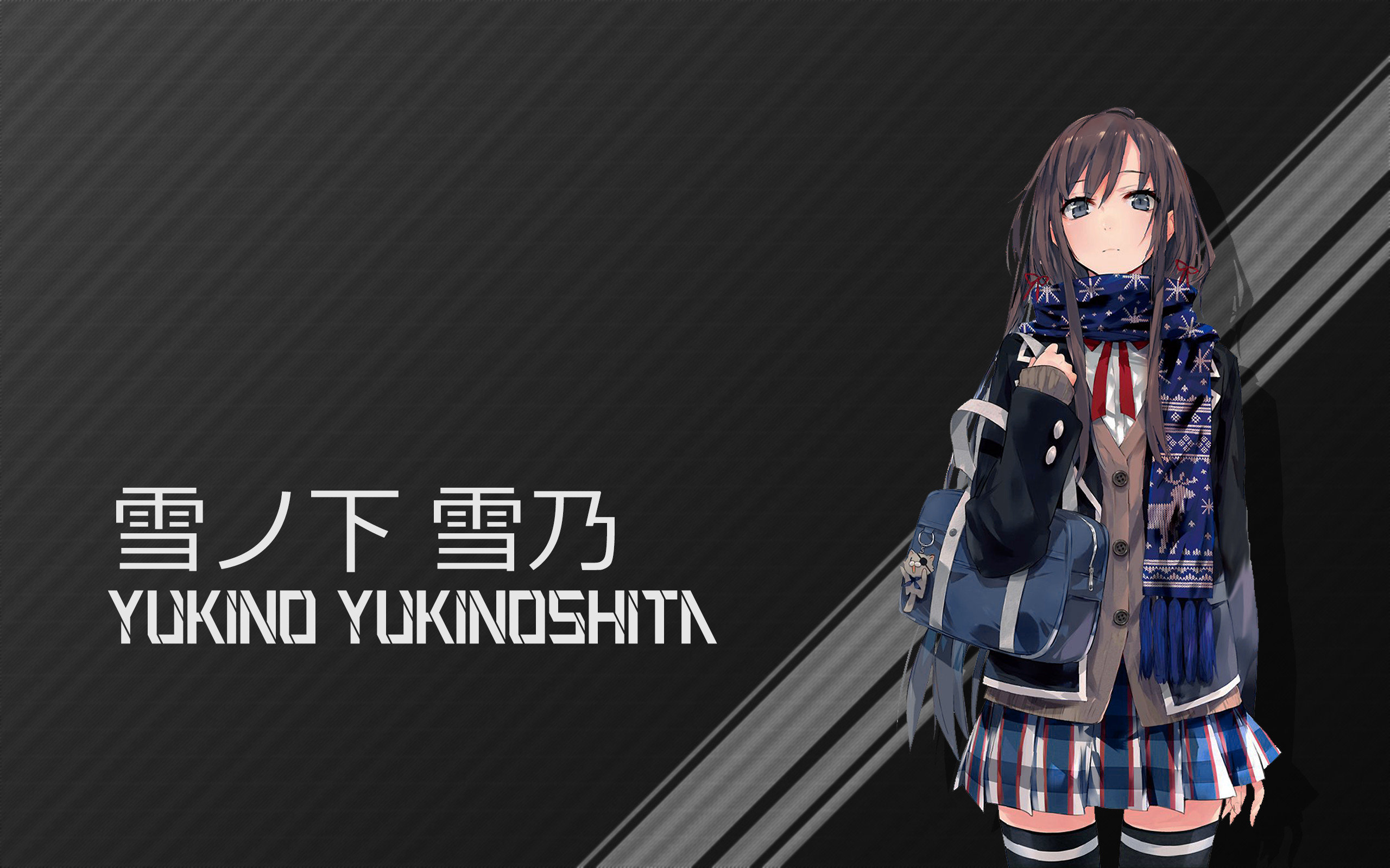 Free Yukino Yukinoshita high quality background ID:61539 for hd 2560x1600 computer