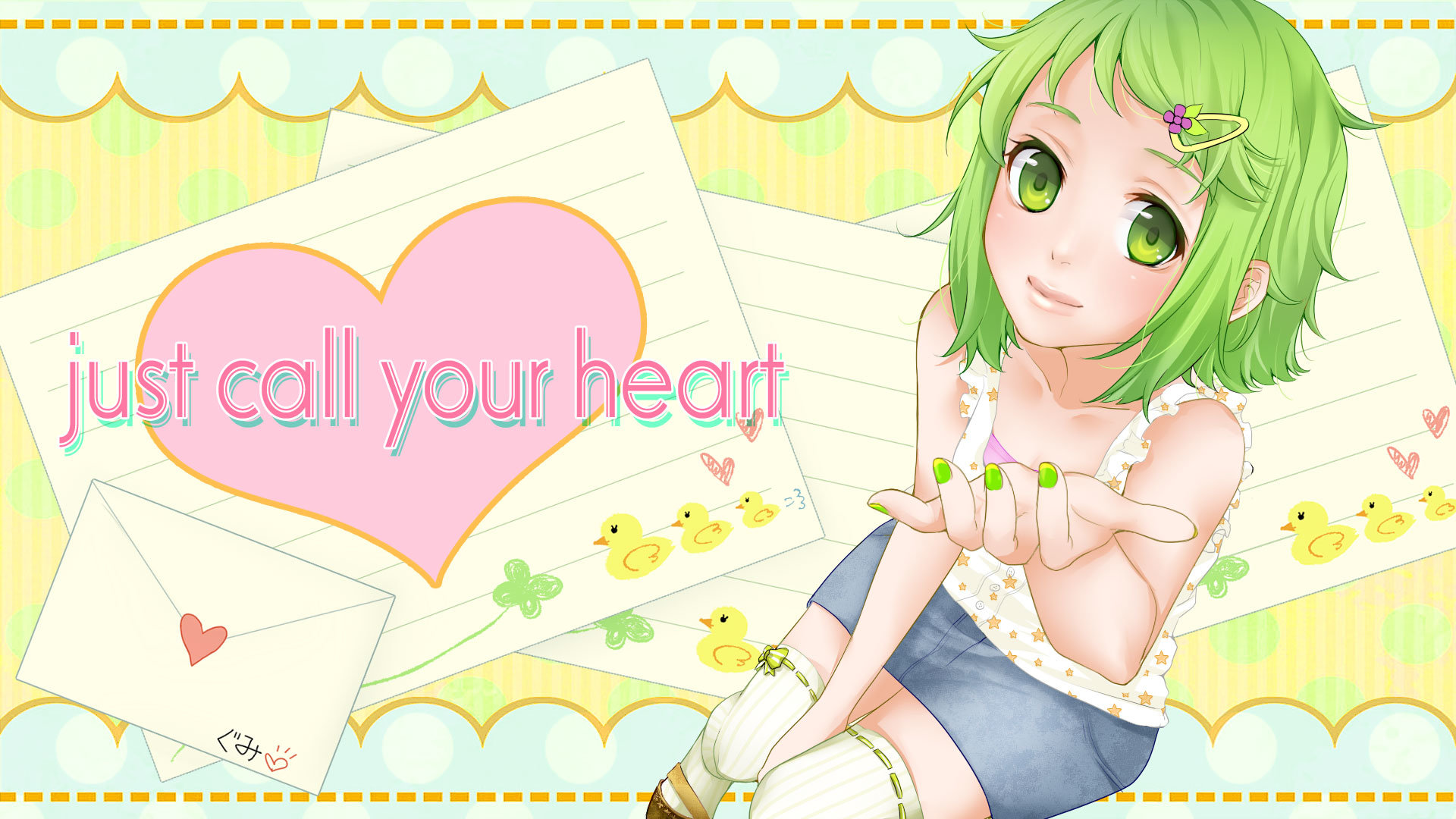 Awesome GUMI (Vocaloid) free wallpaper ID:3490 for 1080p PC