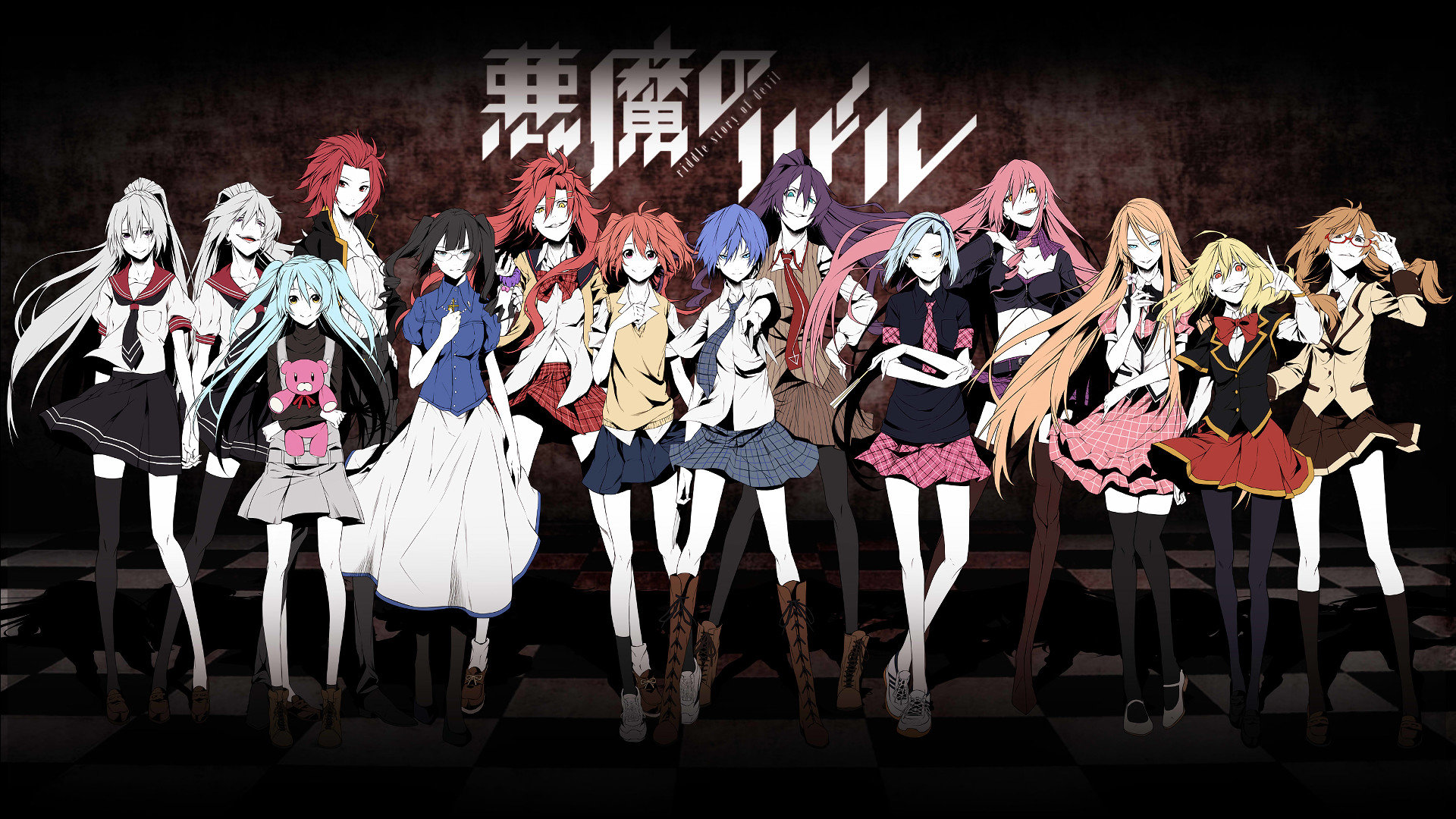 Free download Riddle Story Of Devil (Akuma No Riddle) wallpaper ID:328336 full hd 1080p for PC