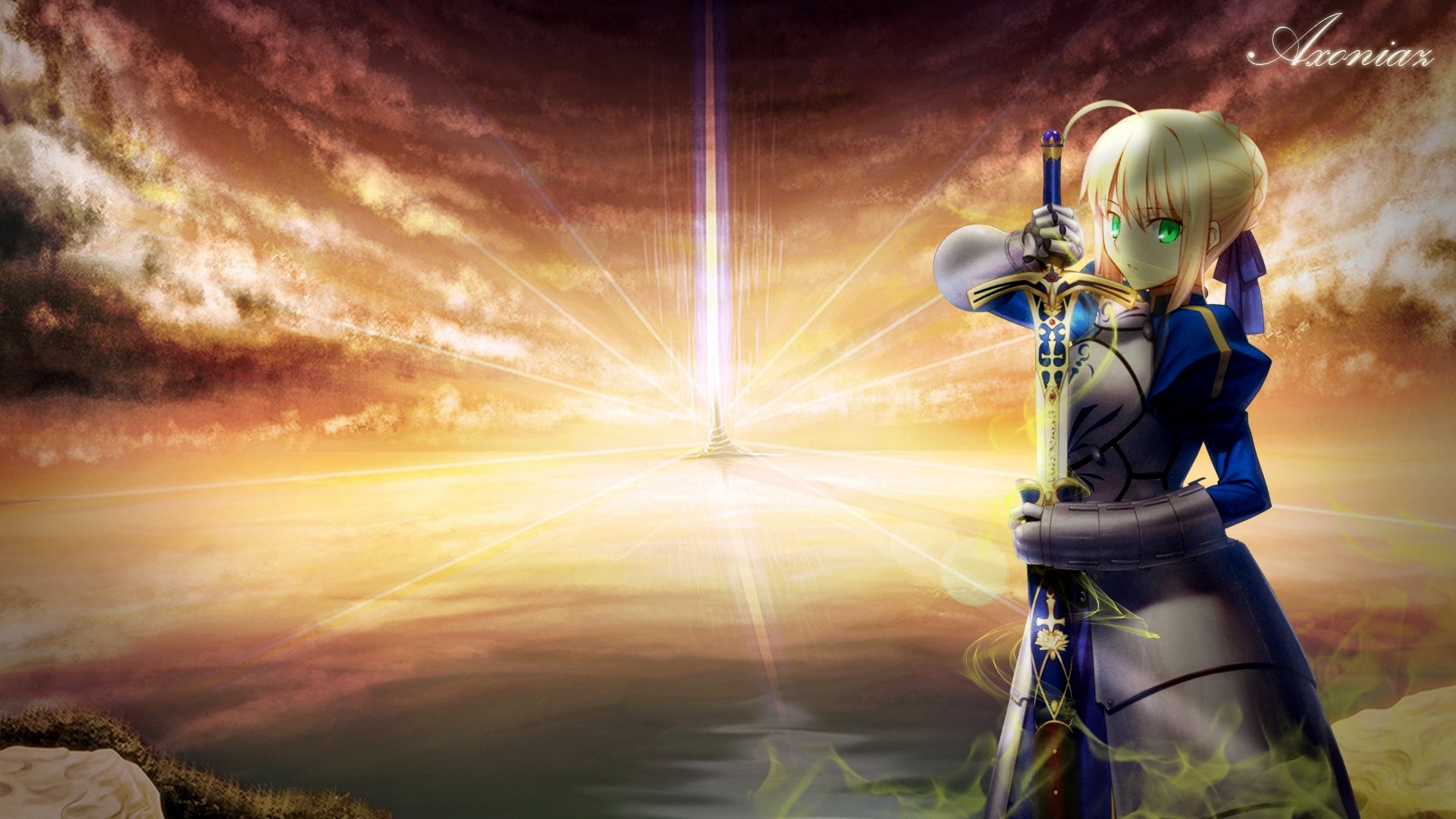 Awesome Saber (Fate Series) free wallpaper ID:468666 for 1080p desktop