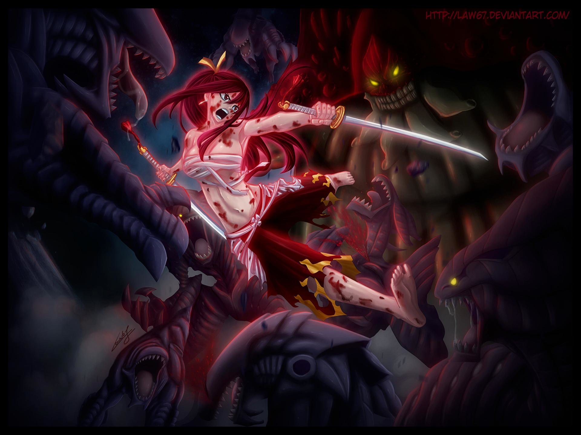 Awesome Erza Scarlet free wallpaper ID:41353 for hd 1920x1440 PC