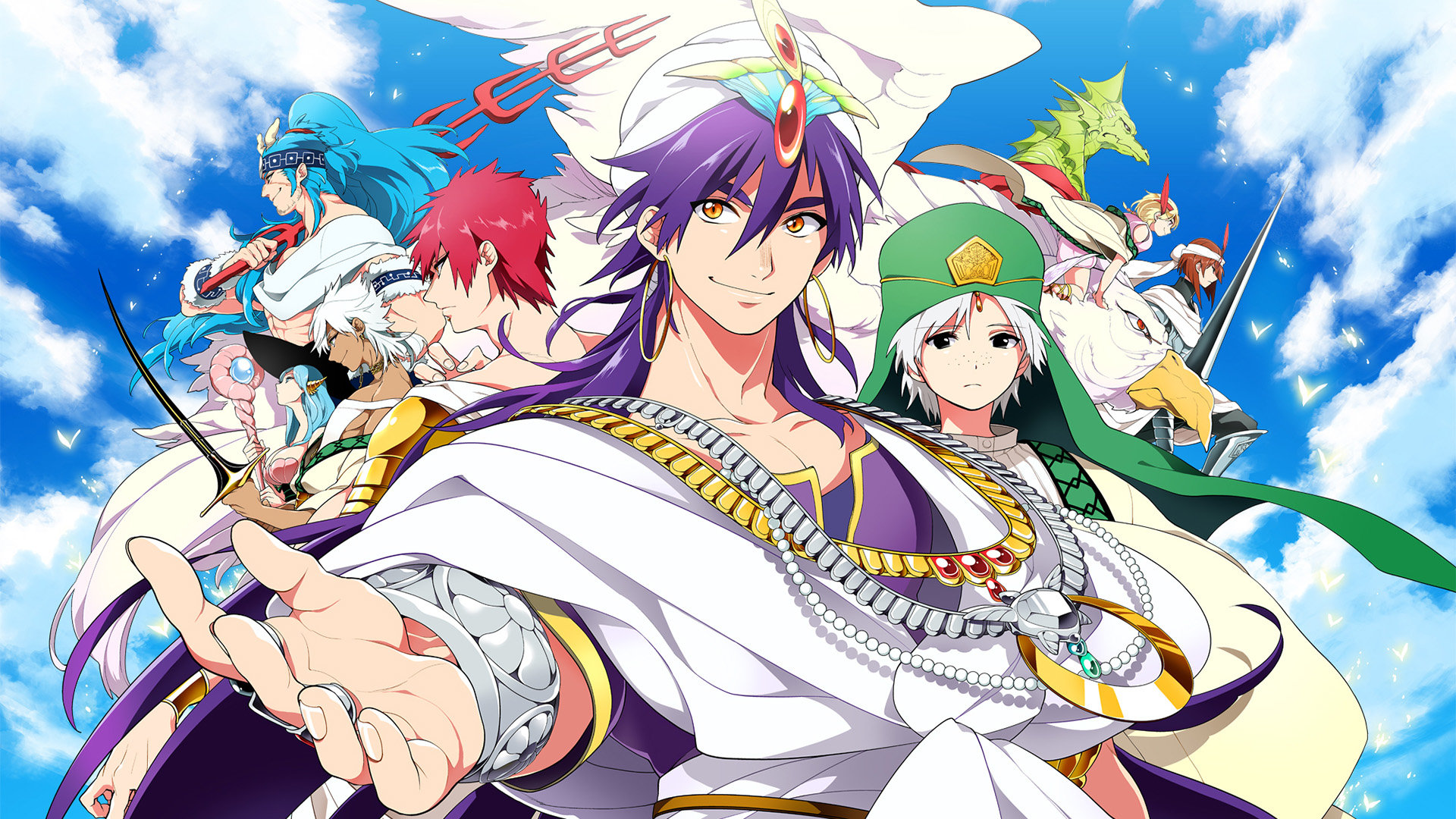 High resolution Magi: The Labyrinth Of Magic hd 1080p background ID:330206 for desktop