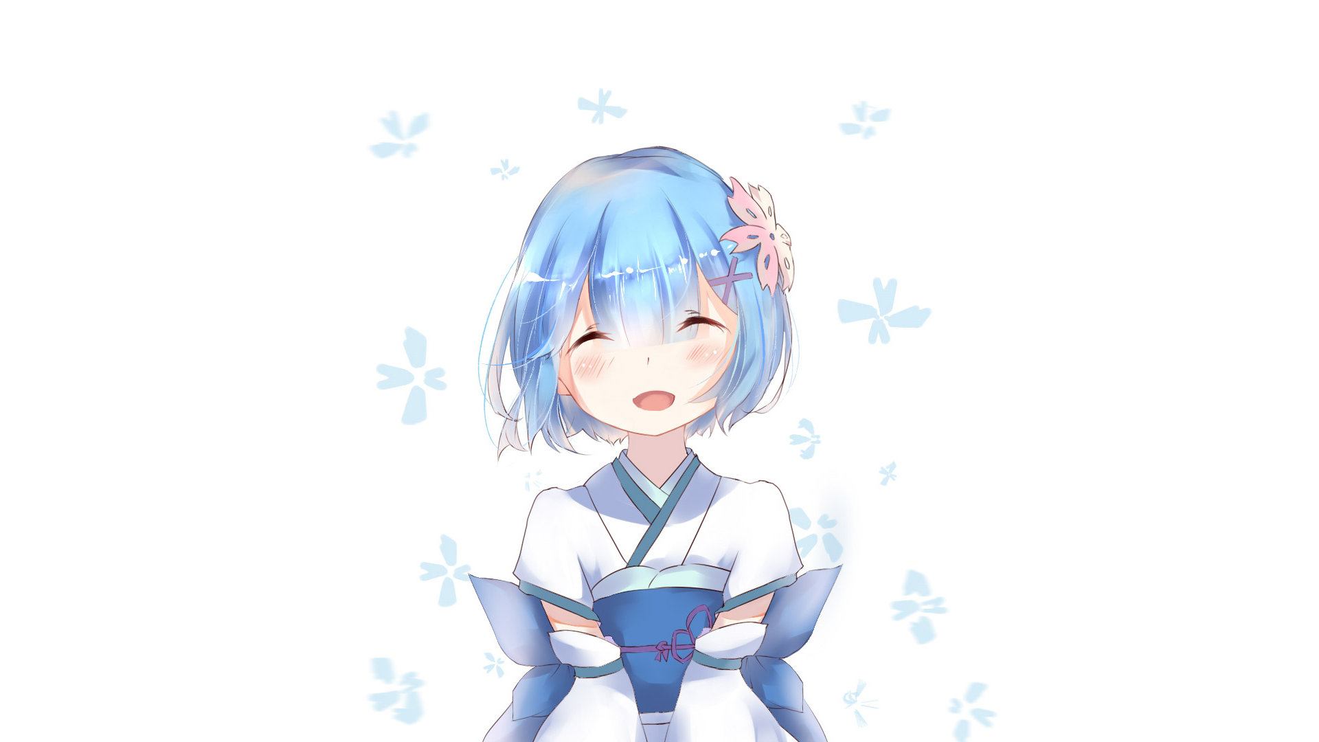 Free Rem (Re:ZERO) high quality background ID:159404 for full hd 1080p desktop