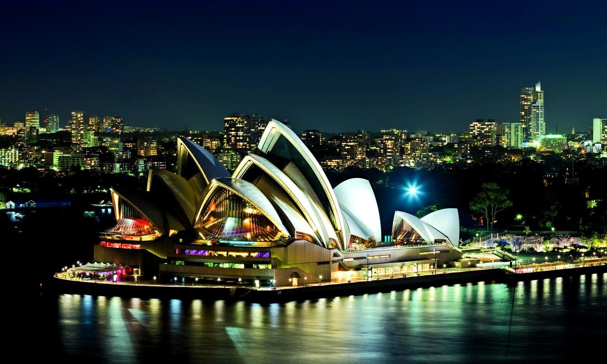 Download hd 1200x720 Sydney Opera House desktop background ID:478743 for free