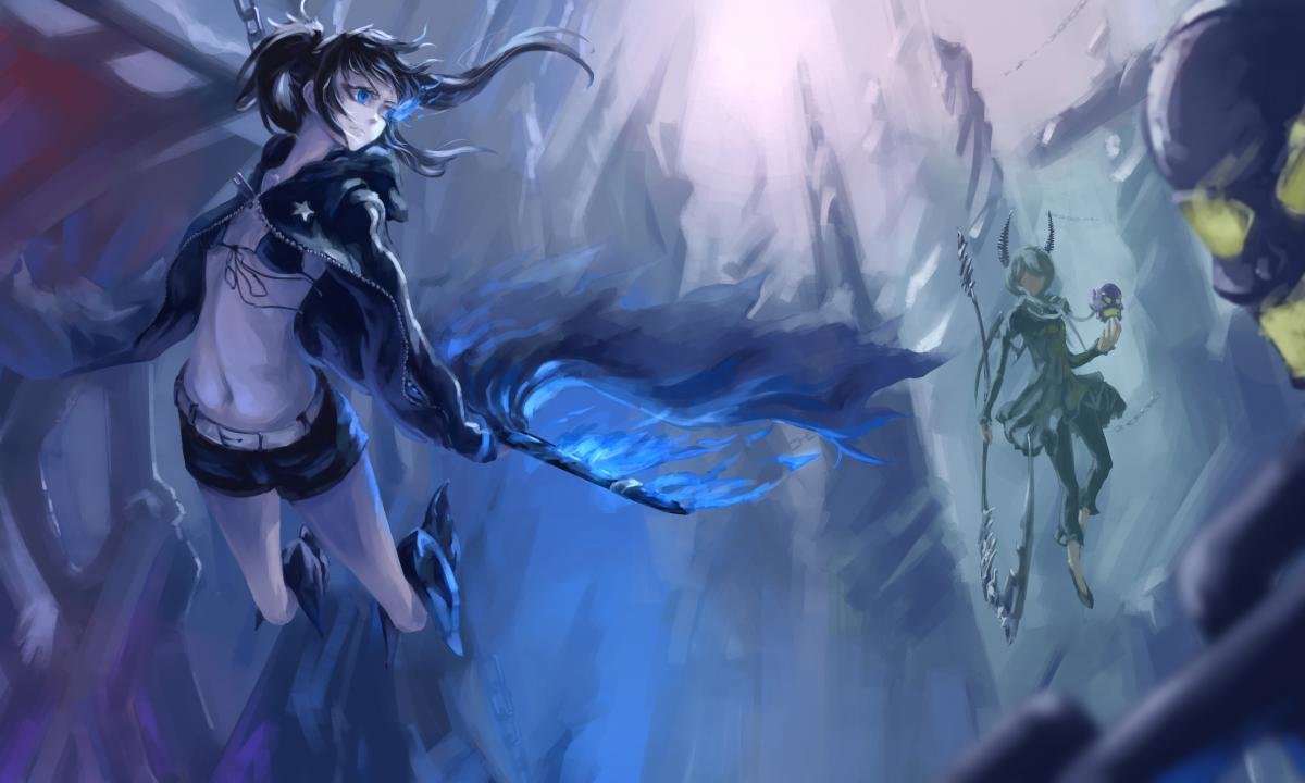 Awesome Dead Master (Black Rock Shooter) free background ID:454754 for hd 1200x720 PC
