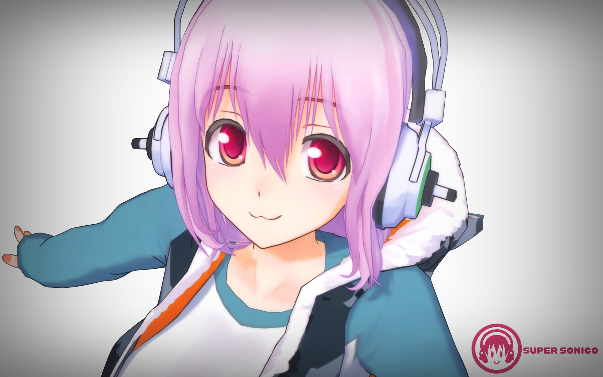 Download hd 1920x1200 Super Sonico PC background ID:211299 for free