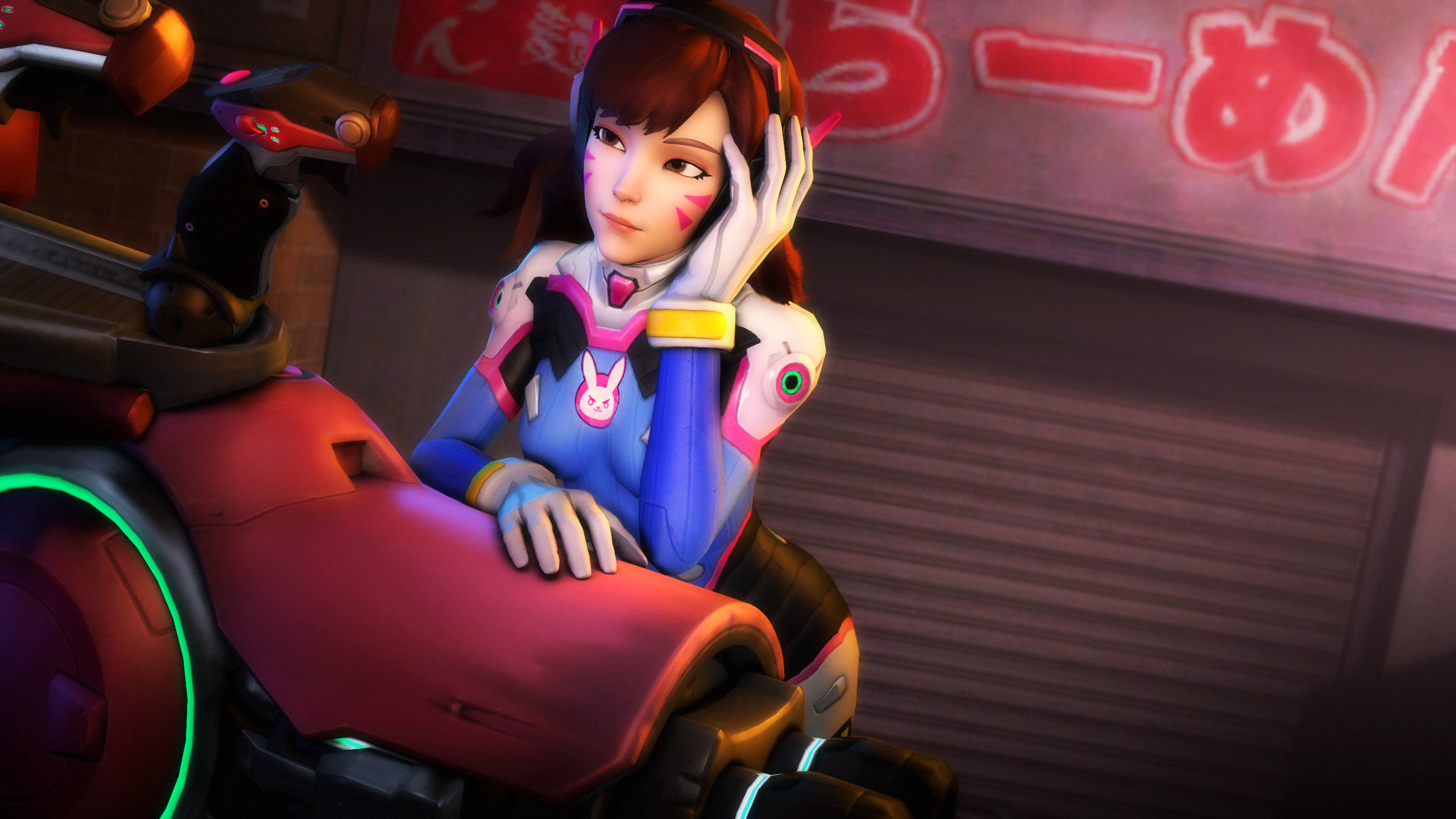 High resolution D.Va (Overwatch) hd 2560x1440 background ID:170321 for PC