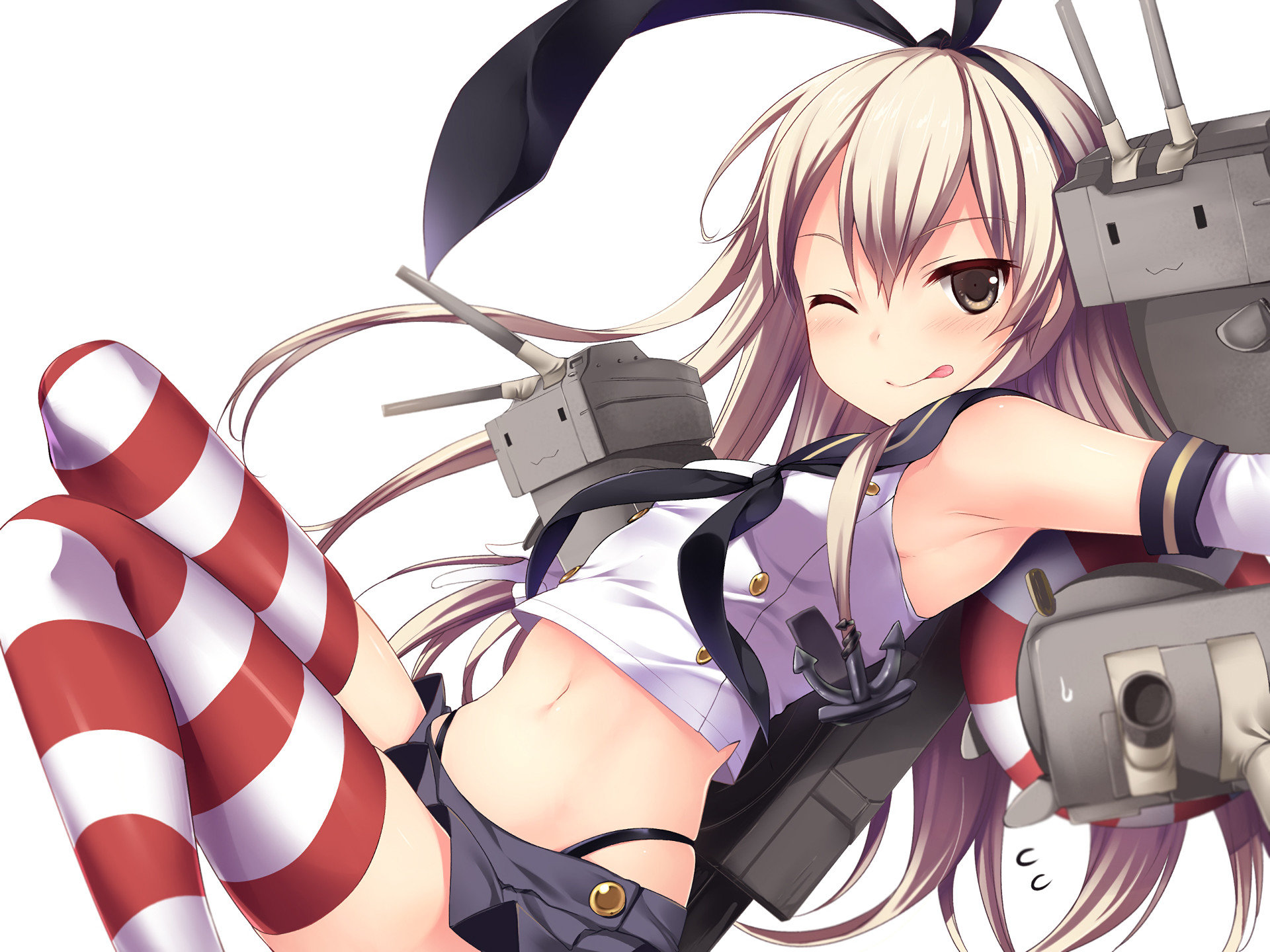 Free download Shimakaze (Kancolle) background ID:330926 hd 1920x1440 for PC