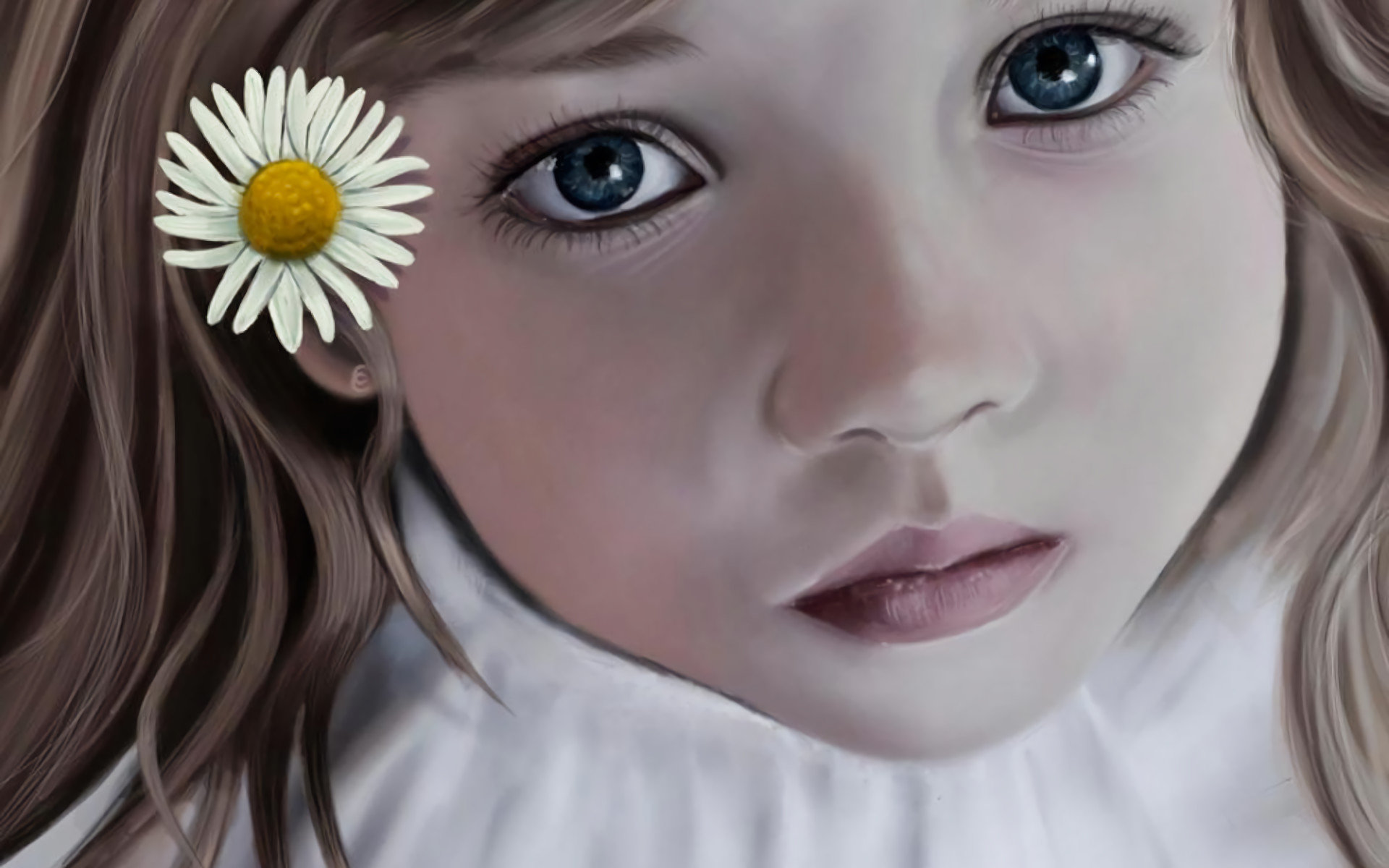 Download hd 1920x1200 Little Girl PC wallpaper ID:28627 for free