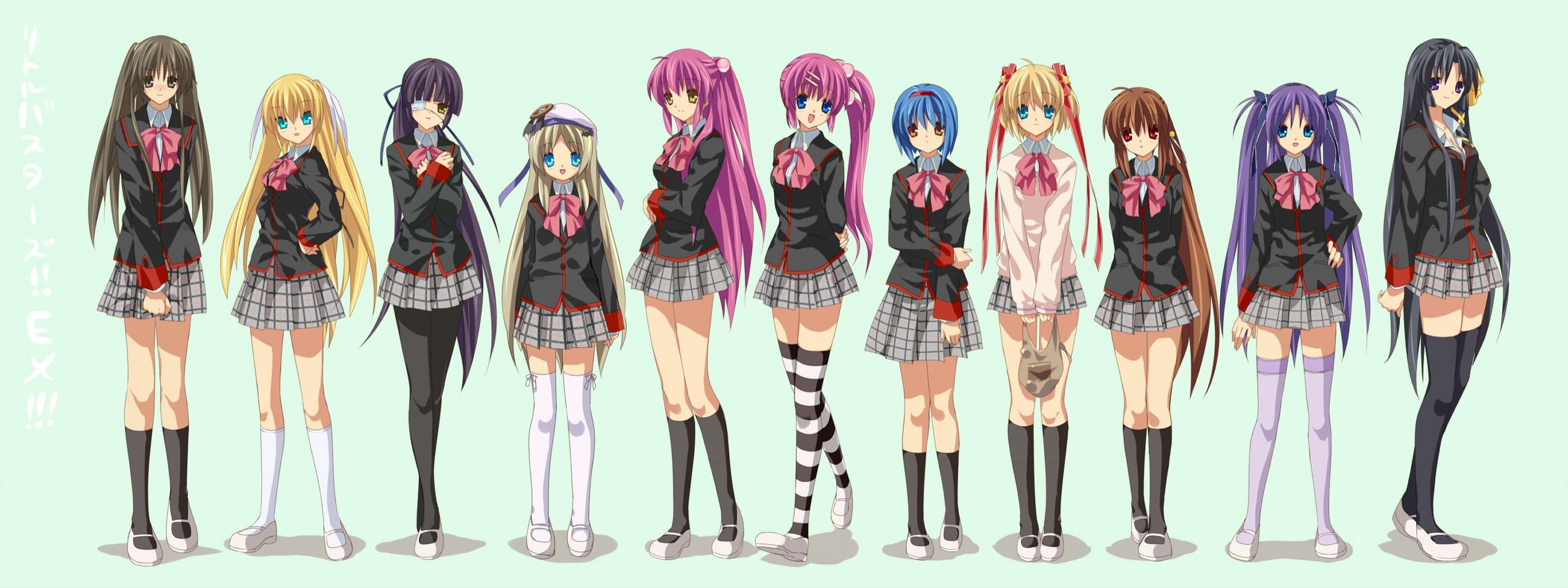 Download dual monitor 2800x1050 Little Busters! PC background ID:164821 for free