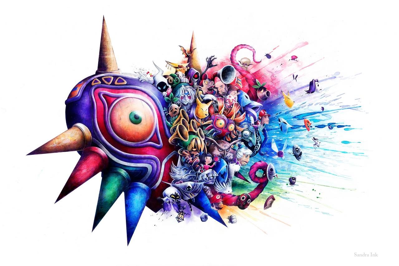Download hd 1280x854 The Legend Of Zelda: Majora's Mask PC background ID:145467 for free