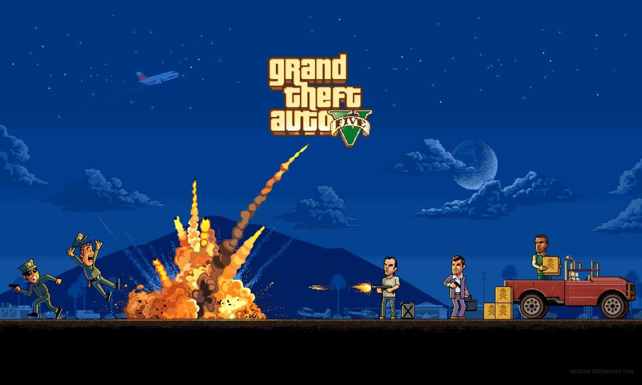High resolution Grand Theft Auto V (GTA 5) hd 1280x768 background ID:195034 for desktop