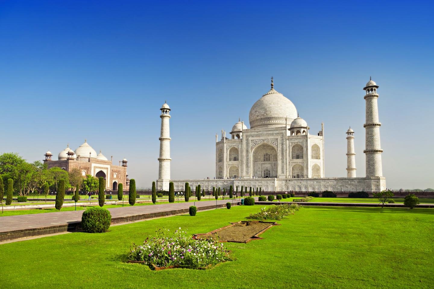 Download hd 1440x960 Taj Mahal PC wallpaper ID:486390 for free
