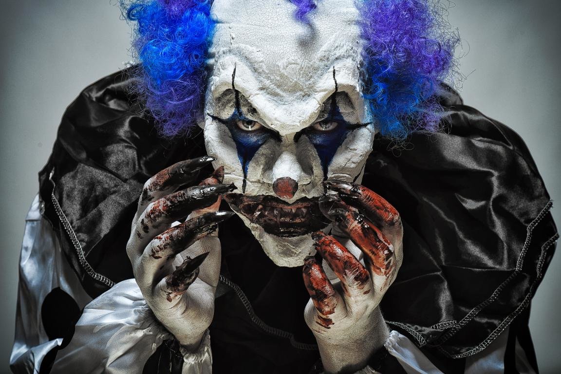 High resolution Scary clown hd 1152x768 background ID:126484 for computer